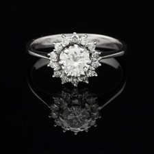 Anello solitario princess usato  Bari