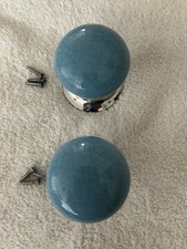 Blue crackle effect for sale  KNARESBOROUGH