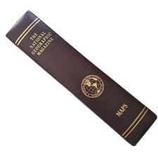 National Geographic Bookshelf Map Holder 🎆 EMPTY🎆 Slip Cover Case Sleeve comprar usado  Enviando para Brazil