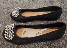 Black glitery flat for sale  OLDHAM