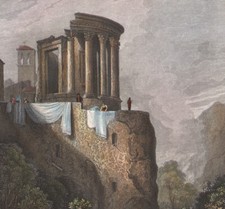 1840 gravure aquarellée d'occasion  Besançon