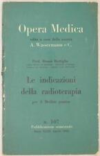 Usado, Bruno Bertiglia Las Denominaciones De Radioterapia Medicina Medicine Cáncer 1954 comprar usado  Enviando para Brazil