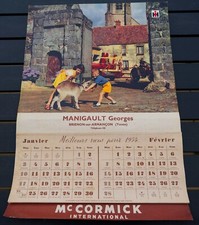 Calendrier mural vierge d'occasion  Talant