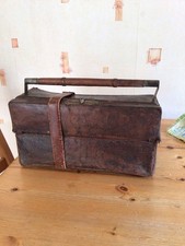 Antique leather case for sale  BRISTOL