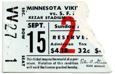 1963 49ers minnesota for sale  Merrifield