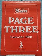 Sun page calendar for sale  THATCHAM