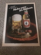 Vintage 1980 molson for sale  Ambler