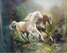 Vintage horse poster for sale  Barton