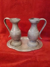 Paire burettes liturgiques d'occasion  Genouillac
