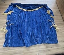 Velvet curtains pelmet for sale  BASINGSTOKE