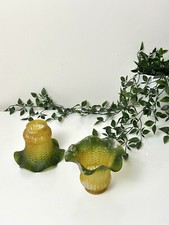 Pair vintage frosted for sale  WIRRAL