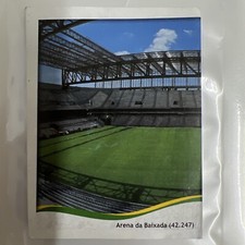 2014 Panini Sticker Fifa World Cup Arena Da Baixada  #14 Stadium 🏟️ comprar usado  Enviando para Brazil