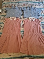 Girls gingham school for sale  HELSTON
