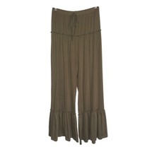 Olive green ruffle for sale  Cape Coral