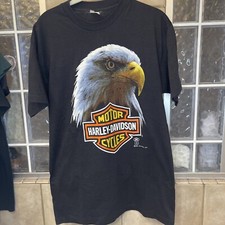 Camisa Harley Davidson Vintage 1980 feita nos EUA Holoubek costurada única comprar usado  Enviando para Brazil