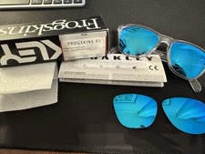 Oakley frogskins prizm usato  Italia