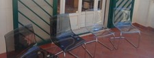Vendo sedie trasparenti usato  Roma
