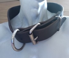 Hundehalsband leder 64 gebraucht kaufen  Schwanewede