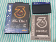 Mortal kombat 3 sistema mestre completo Brasil tectoy exclusivo comprar usado  Brasil 