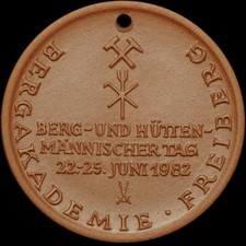 Bergbau medaille 1982 gebraucht kaufen  Großröhrsdorf