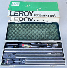 Kit de desenho vintage Keuffel and Esser Leroy conjunto de letras K&E K+E comprar usado Kit de desenho vintage Keuffel and Esser Leroy conjunto de letras K&E K+E comprar usado  Enviando para Brazil