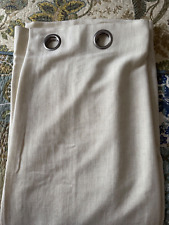 Cream curtains eyelet for sale  NANTWICH