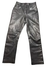 Real leather trousers for sale  SWANSEA