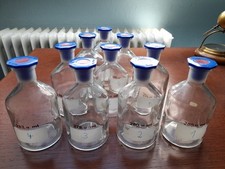 Steilbrustflasche laborflasche gebraucht kaufen  Kleinblittersdorf