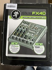 Mackie profx4 channel for sale  LONDON