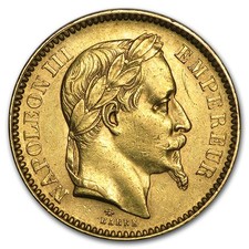 1861 1870 gold d'occasion  Expédié en Belgium