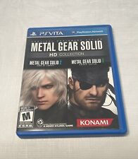 Metal Gear Solid HD Collection (Sony PlayStation Vita /PS Vita) Testado comprar usado  Enviando para Brazil