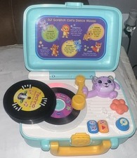 Gravador VTech DJ Scratch Cat com luzes de discos sons funciona, usado comprar usado  Enviando para Brazil