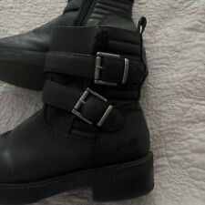 Blowfish black leather for sale  SOUTH SHIELDS