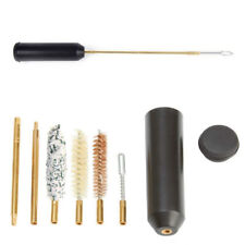 7 peças kit de limpeza de pistola tamanho bolso 9 mm conjunto de escova de vara de arma manual comprar usado  Enviando para Brazil