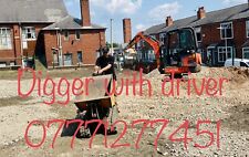 Mini digger driver for sale  WIGAN