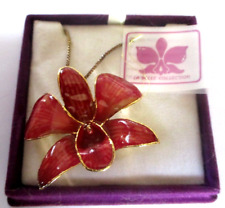 Broche pendentif orchidée d'occasion  Perros-Guirec