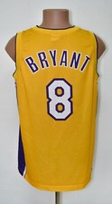 CAMISA DE BASQUETE NBA LOS ANGELES LAKERS CHAMPIONS #8 BRYANT TAMANHO L ADULTO, usado comprar usado  Enviando para Brazil