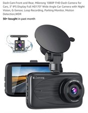 Veículo Car Dash Cam Corder alta definição 1080 Full HD caixa preta frontal/traseira comprar usado  Enviando para Brazil