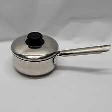 Usado, Panela de aço inoxidável 1 quarto pequena Megaware 1 Qt com tampa comprar usado  Enviando para Brazil