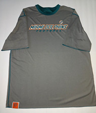 Usado, Camisa masculina reversível Miami Dolphins NFL Team Apparel 2XL ajuste seco comprar usado  Enviando para Brazil