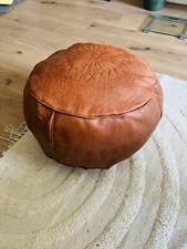 Rientalisches leder sitzkissen gebraucht kaufen  Düsseldorf