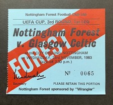 Nottingham forest glasgow for sale  NOTTINGHAM