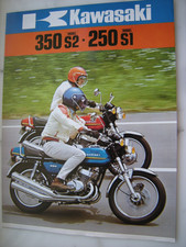 Prospekt kawasaki triple gebraucht kaufen  Birkenfeld