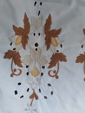 Vintage embroidered tablecloth for sale  HALESOWEN