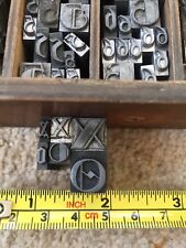 Printing type letters for sale  LEIGH-ON-SEA