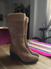 Bottes femme cuir d'occasion  Saint-Ouen
