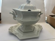 Usado, Red Cliff Ironstone Sopa Tureen e Underplate Vintage Estampado 3 Peças Conjunto Floral comprar usado  Enviando para Brazil