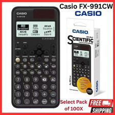 Calculadora científica avançada Casio FX-991CW nível A/AS matemática NHD 540+ funções comprar usado  Enviando para Brazil