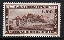Italia 1949 trieste usato  Lumezzane