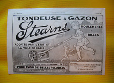 Stearns press advertisement d'occasion  Expédié en Belgium